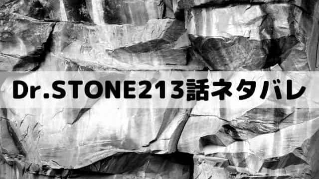 ドクターストーン213話ネタバレ ゲンが謎の爆発石化に巻き込まれる ワンピース東京リベンジャーズネタバレ考察サイト