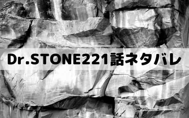 【ドクターストーンネタバレ最新話221話】龍水vsスタンリー？